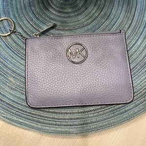 Michael Kors coin pouch blue